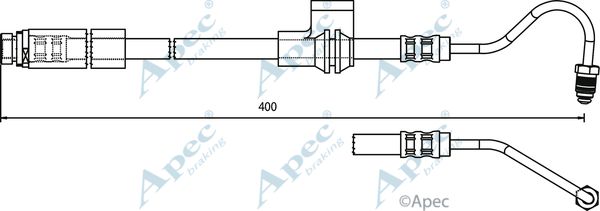 APEC BRAKING Тормозной шланг HOS3737